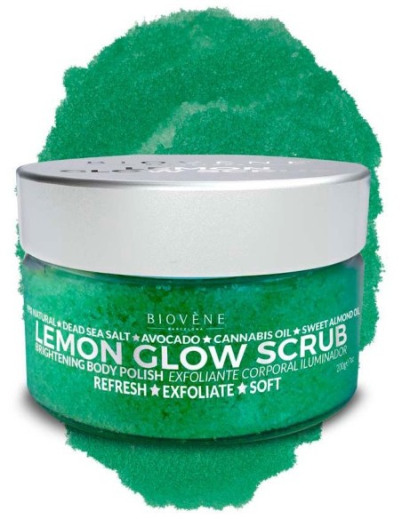 Biovene Lemon Glow Scrub Brightening Body Polish 200G