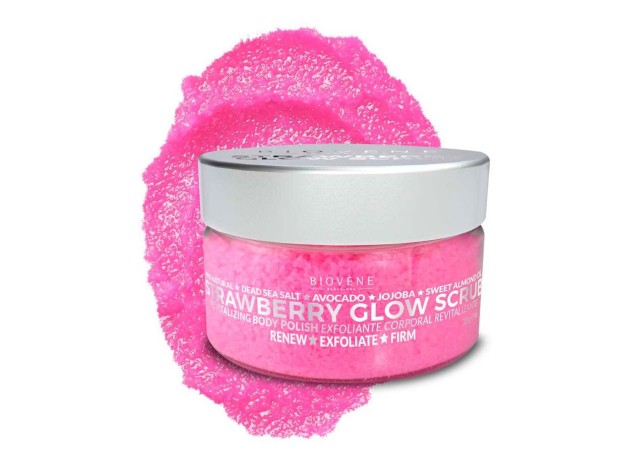 Biovene Strawberry Glow Scrub Revitalizing Body...