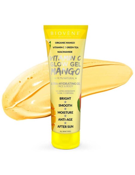 Vitamin C Glow Gel Mango Ultra-Hydrating Gel Face %26 Body 200 Ml
