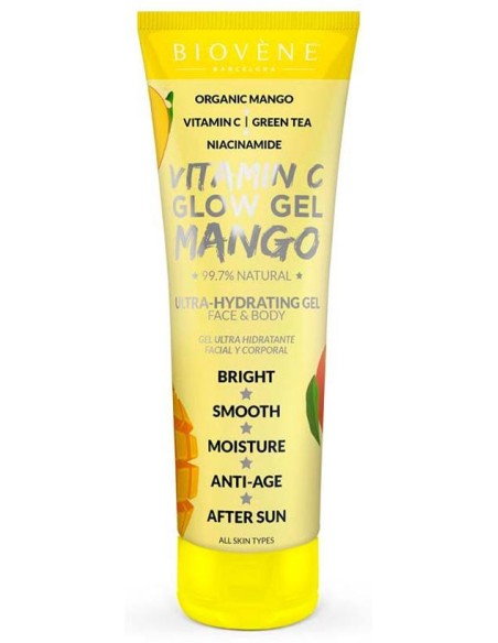 Vitamin C Glow Gel Mango Ultra-Hydrating Gel Face %26 Body 200 Ml