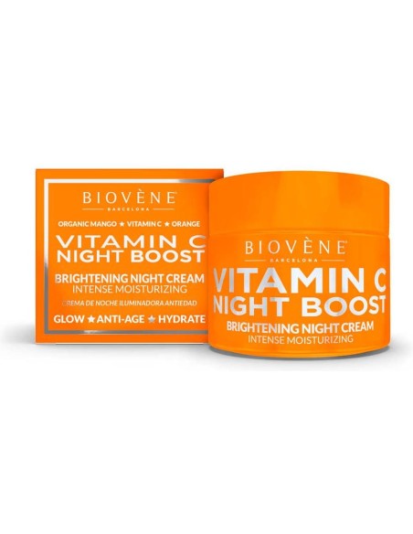 Vitamin C Night Boost Brightening Night Cream Intense Moisturizing 50 Ml