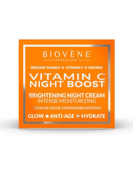 Vitamin C Night Boost Brightening Night Cream Intense Moisturizing 50 Ml