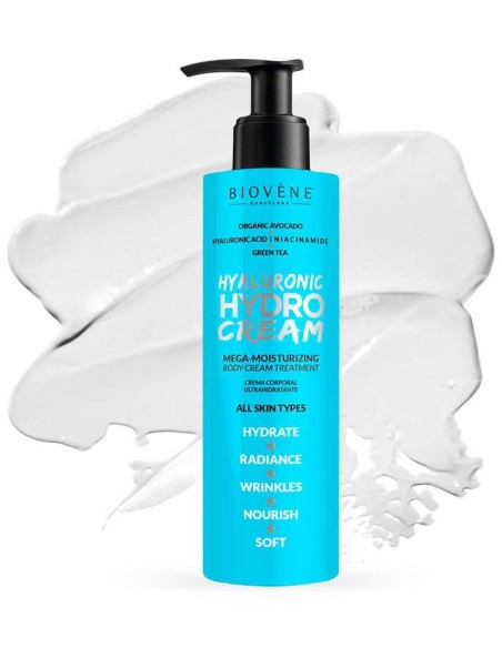 Hyaluronic Hydro Cream Mega-Moisturizing Body Cream Treatment 200 Ml