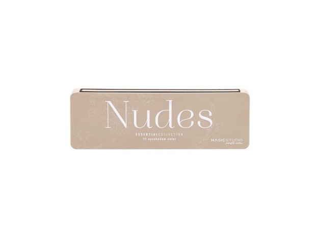 Magic Studio Paleta De Sombras Nudes 12 Colores...