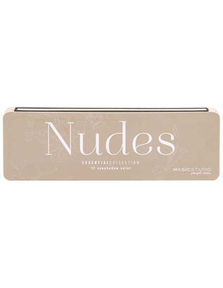 Magic Studio Paleta De Sombras Nudes 12 Colores 1Ud