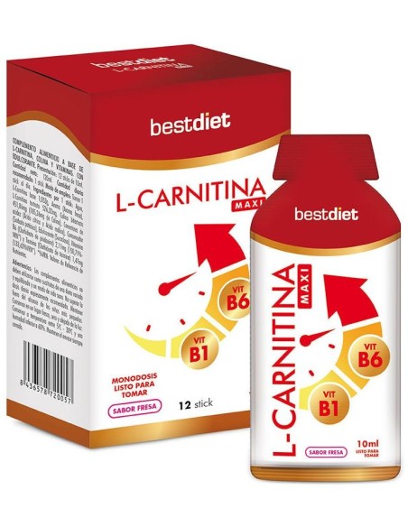 Bestdiet L Carnitina Diet 12Uds