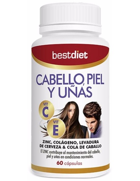 Bestdiet Cabello Piel Y Uñas 60Caps
