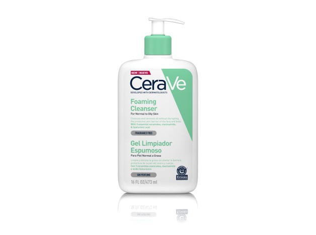 Cerave Gel Limpiador Espumoso 473 ml
