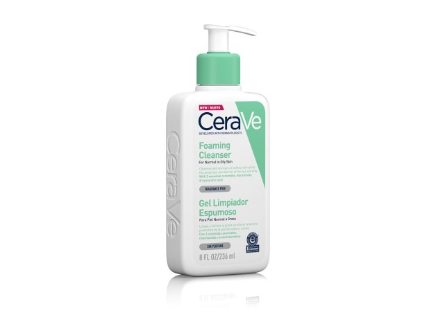 Cerave Gel Limpiador Espumoso 236 ml