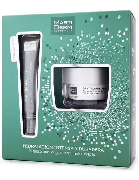 Platinum Gf Vital Age Hidratación Intensa Y Duradera Estuche 2 Pz
