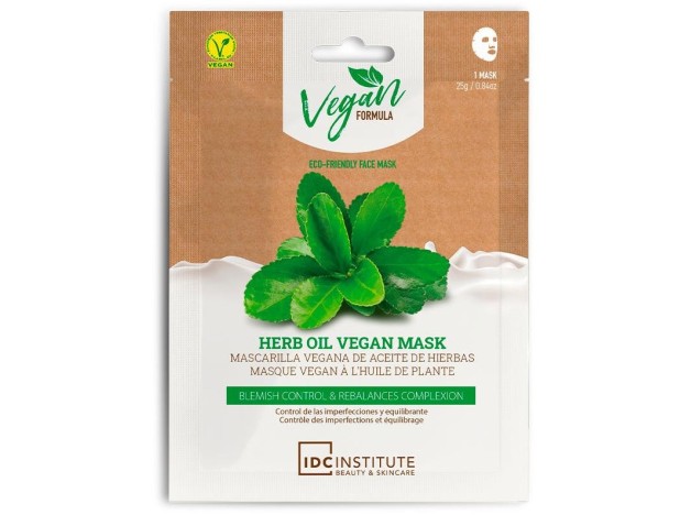 Idc Institute Herb Oil Vegan Mask Blemish...