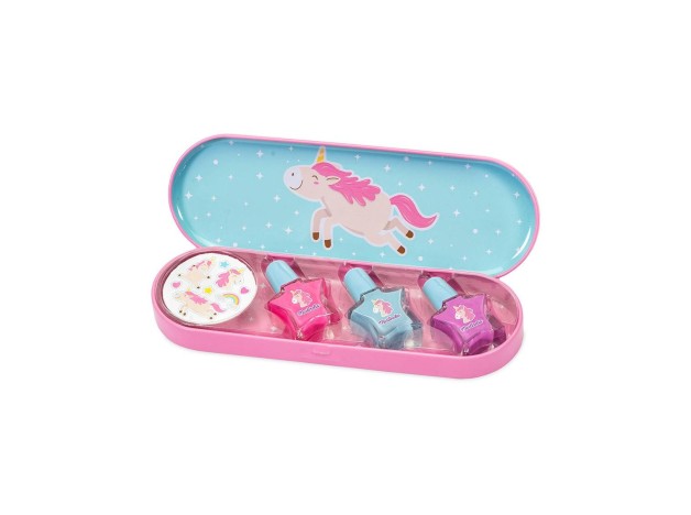 Martinelia Set Unicorn Nail Polish + Stickers 4Uds