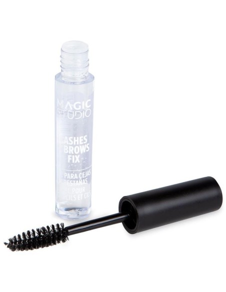 Magic Studio Lashes %26 Brow Fix Gel Máscara Transparente 8Ml