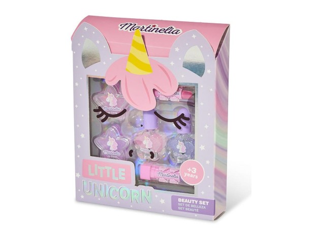 Martinelia Set Little Unicorn Face +3 Years 6Uds