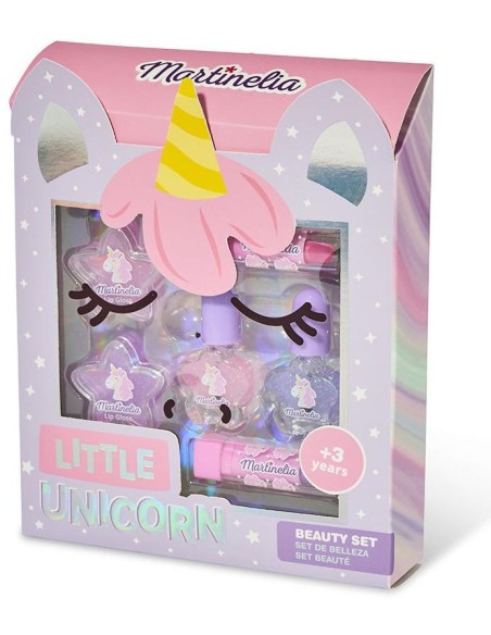 Martinelia Set Little Unicorn Face +3 Years 6Uds