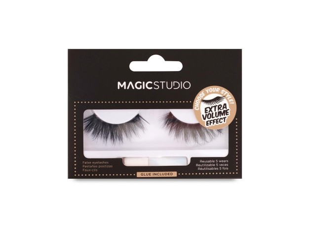 Magic Studio Faux Mink Eyelashes Vegan Extra...