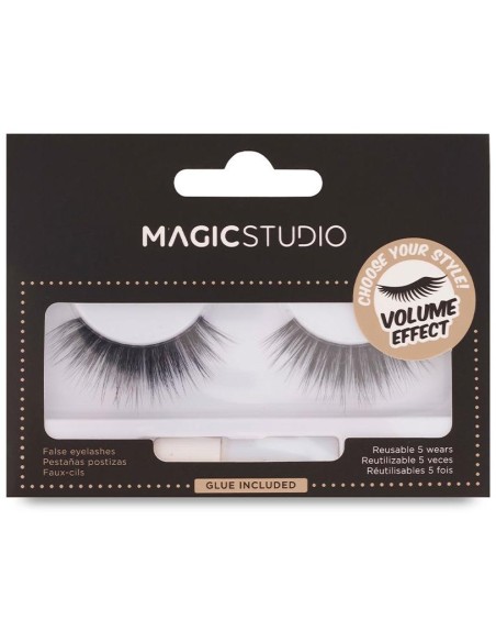 Magic Studio Faux Mink Eyelashes Vegan Volume Effect 1Ud