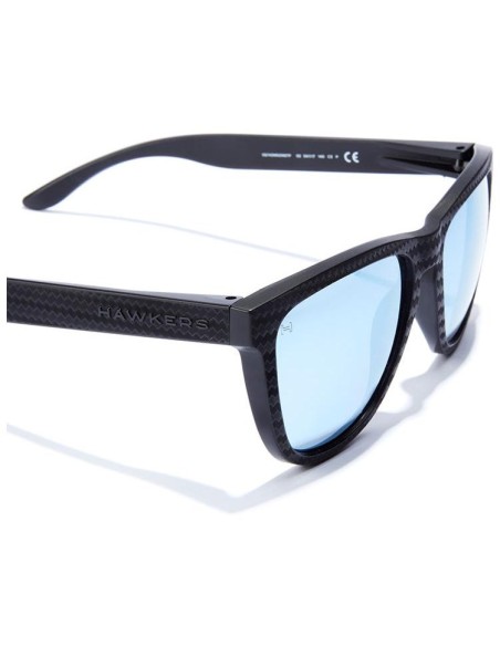 Hawkers One Raw Carbon Fiber Polarized Blue Chrome 1Ud