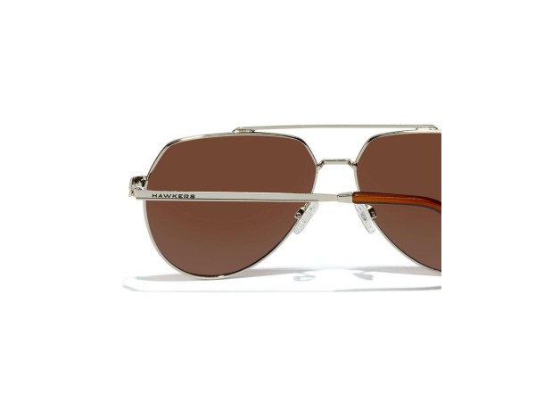 Hawkers Shadow Polarized Sunglasses Karat Brown...