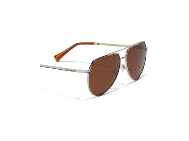 Hawkers Shadow Polarized Sunglasses Karat Brown...