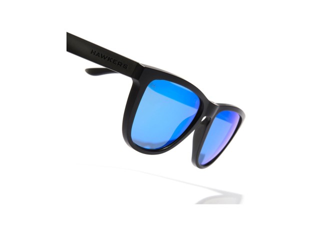 Hawkers One Raw Sunglasses Black Clear Blue 1Ud