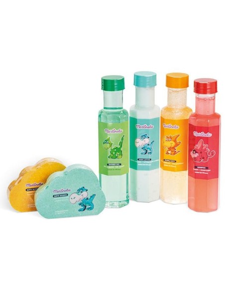 Martinelia Little Dinosauric Complete Bath Set 6Uds