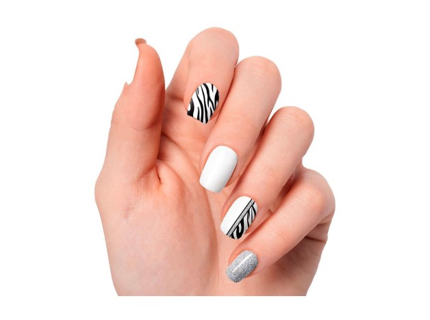 Láminas De Uñas De Gel Premium Glam Funky Baby...
