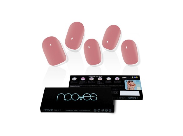 Láminas De Uñas De Gel Dusty Rose Premium Glam...