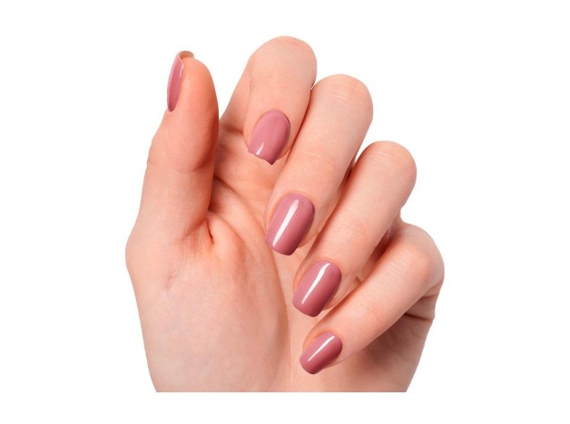 Láminas De Uñas De Gel Dusty Rose Premium Glam...
