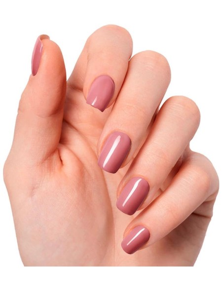 Láminas De Uñas De Gel Dusty Rose Premium Glam Cat Eye 20 U