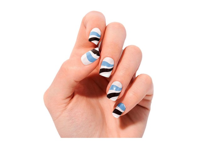 Láminas De Uñas De Gel Premium Glam Flowing...