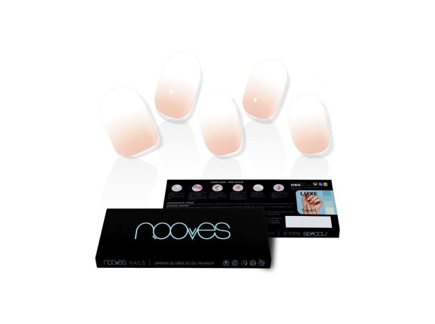 Láminas De Uñas De Gel Nude Baby Boomer Premium...