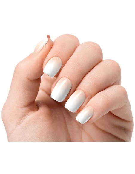 Láminas De Uñas De Gel Nude Baby Boomer Premium Luxe Gradient 20 U