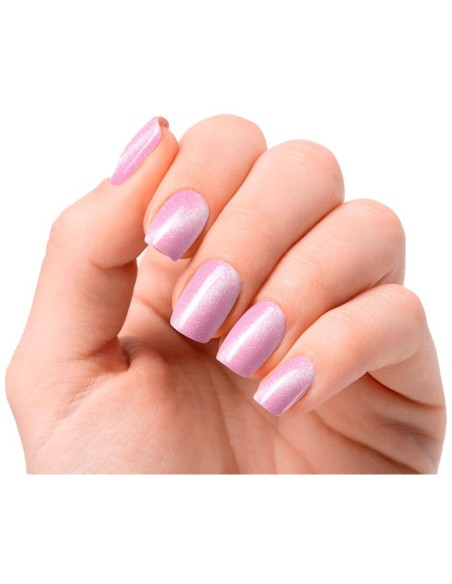 Láminas De Uñas De Gel Afrodita Premium Glam Cat Eye 20 U