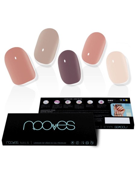 Láminas De Uñas De Gel Secret Earth Premium Luxe Solid Color 20 U