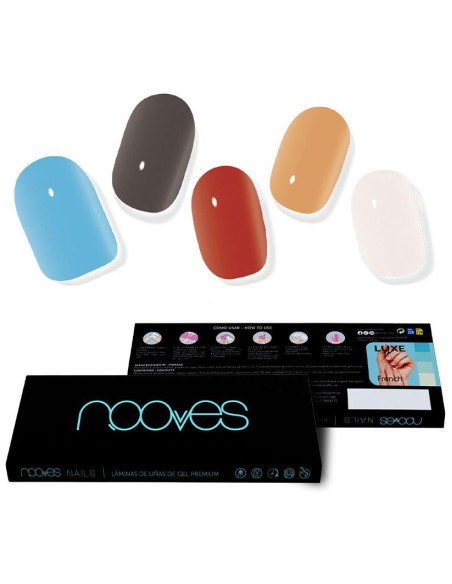Láminas De Uñas De Gel Premium Glam Melody 20 U