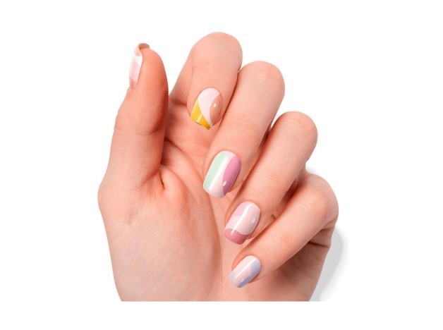 Láminas De Uñas De Gel Premium Glam Paradise 20 U