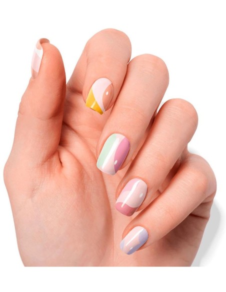 Láminas De Uñas De Gel Premium Glam Paradise 20 U