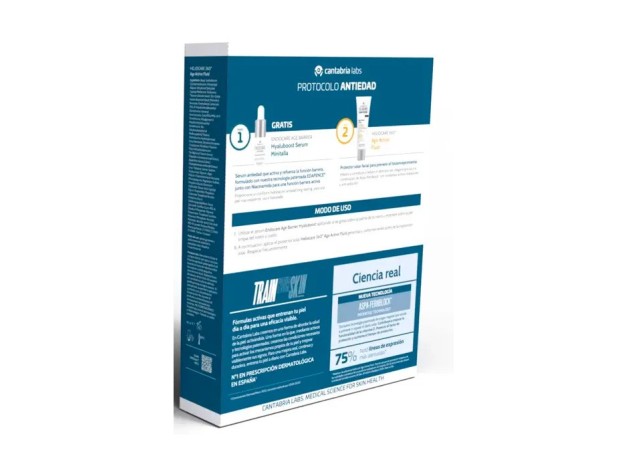 Heliocare Pack Age Active Fluid + Serum Hyaluboost