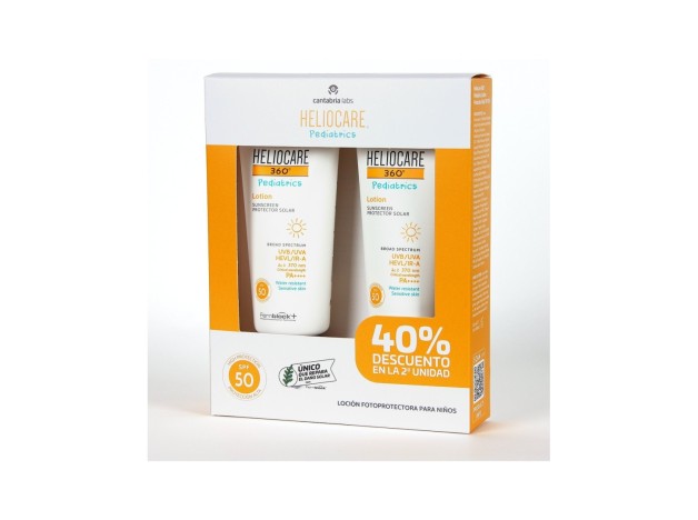Heliocare Pack Pediatrics Lotion 2 x 200 ml