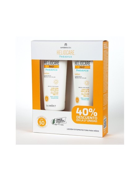 Heliocare Pack Pediatrics Lotion 2 x 200 ml
