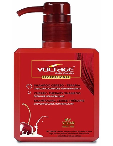 Voltage Cerezo Terapia Champú 500Ml