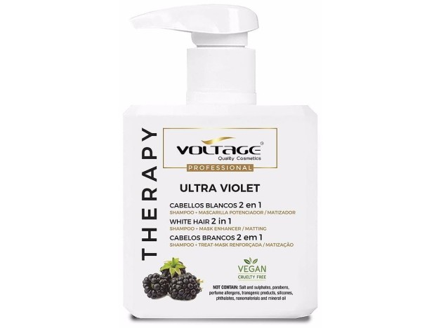 Therapy Ultra Violet Cabellos Blancos 2 En 1...