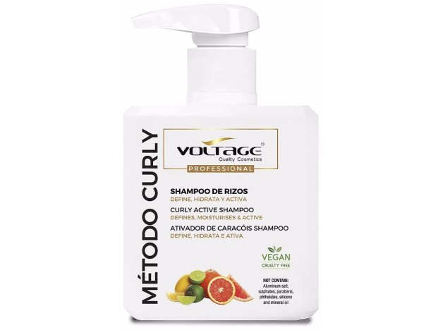 Voltage Método Curly Champú De Rizos 500Ml