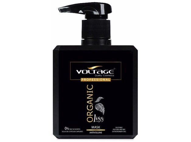 Voltage Organic Liss Macarilla Antivolumen 500Ml
