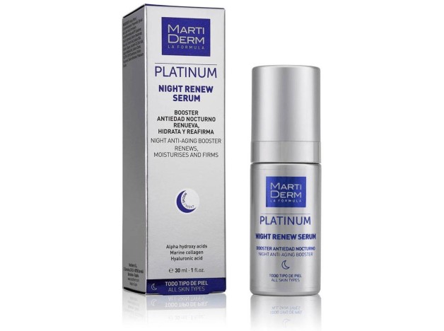 Martiderm Platinum Night Renew Serum, 30 Ml