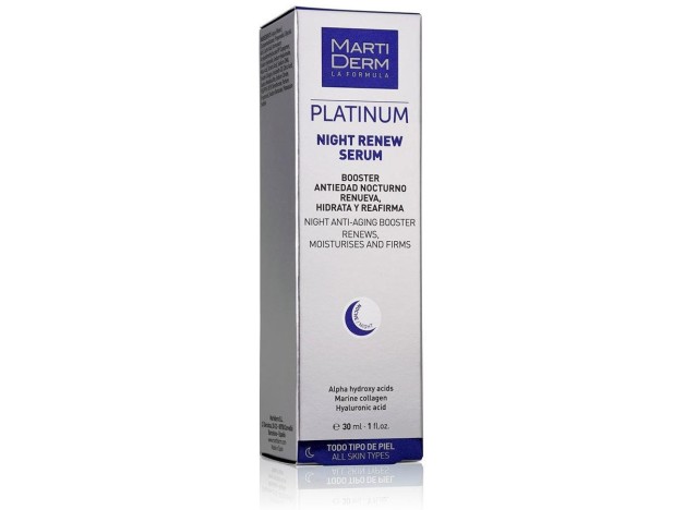 Martiderm Platinum Night Renew Serum, 30 Ml