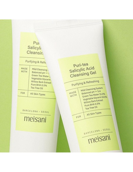 Meisani Puri,Tea Salicylic Acid Cleansing Gel 150Ml