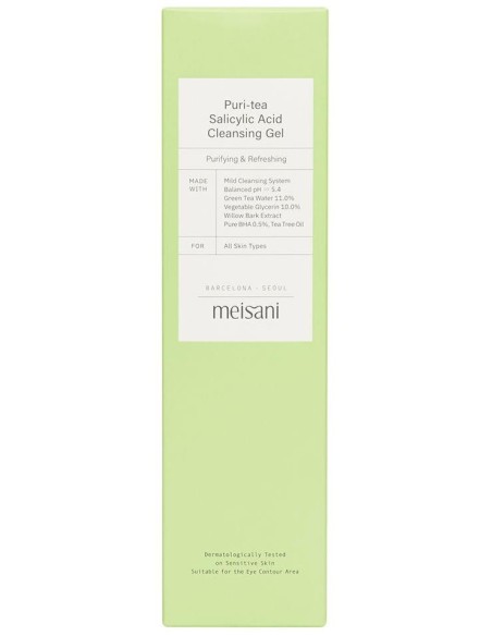 Meisani Puri,Tea Salicylic Acid Cleansing Gel 150Ml
