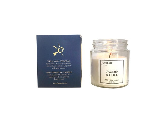 Focdenit Vela Perfumada Aroma Jazmin %26 Coco 125G